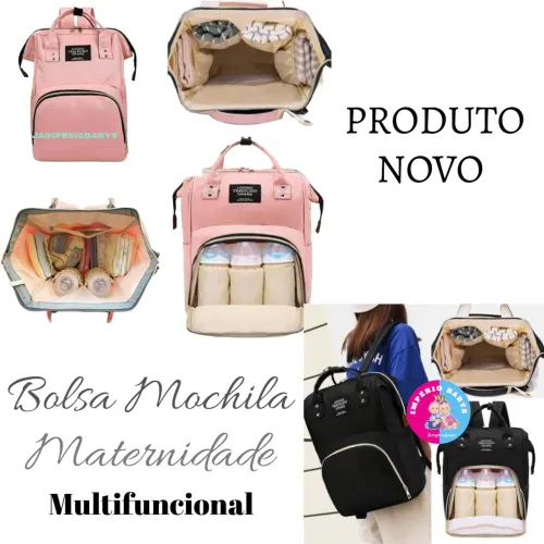 Bolsa Mochila Maternidade Multifuncional NOVA