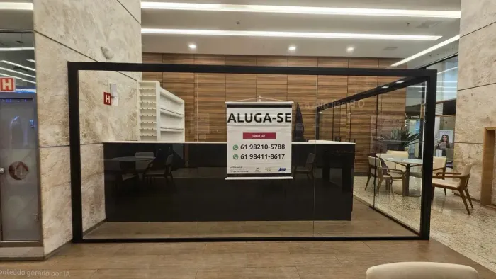 Loja para aluguel no shopping MaxMall Águas Claras Rua
