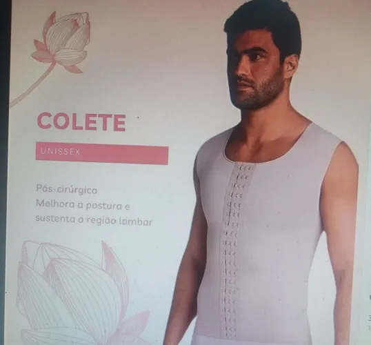 Colete Pós-Cirúrgico - masculino DILOURDES
