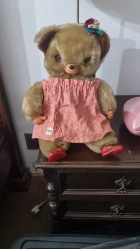 Brinquedo Antigo Boneca Ursinha Peposa Anos80