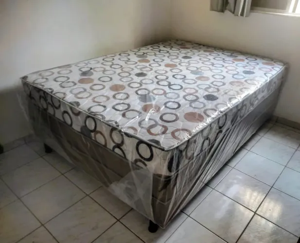 Casal Camas Box Molas Ensacadas - Direto da fábrica