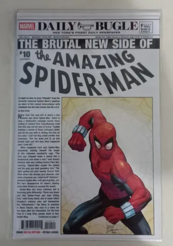 The Amazing Spider-Man #10 (2025) - John Romita Jr. Variant Cover