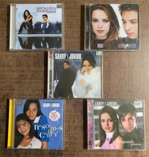 5 cds Sandy & Junior
