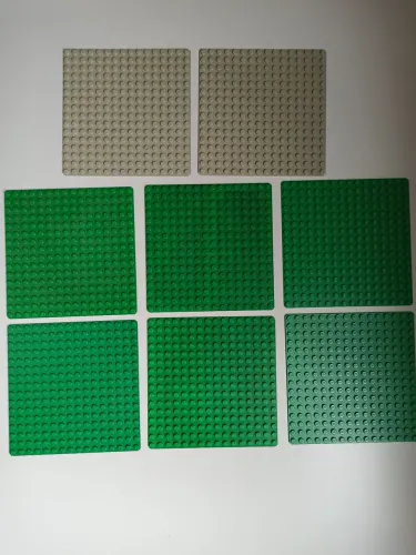 LEGO 8 Placas de base LEGO originais
