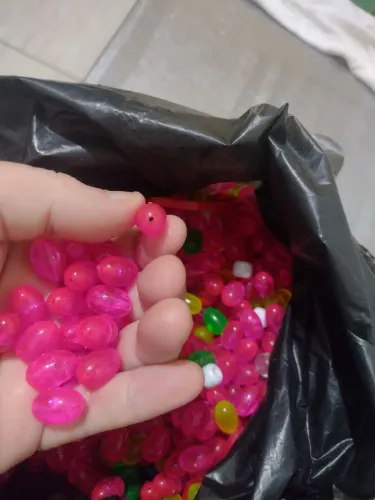 Bolinhas Miçangas Azeitona para biju