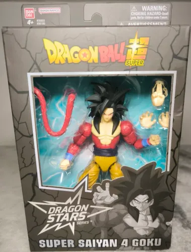 Dragon Ball GT - Super Sayajin 4 Goku Bandai Dragon Stars lacrado