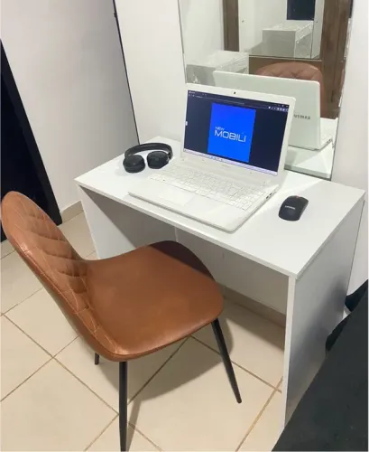 ESCRIVANINHA NOVA BRANCA MODERNA PARA HOME OFFICE