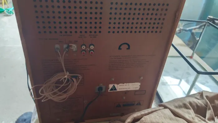 Aparelho de som Zenith.