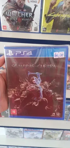 Jogo PS4 - Sombras da Guerra - Usado