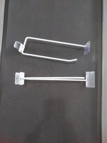 Gancho com porta-preço p/ regua Novo