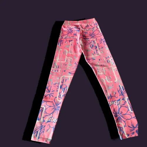 Legging estampada infantil sem uso