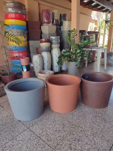 Vaso de polietileno para plantas