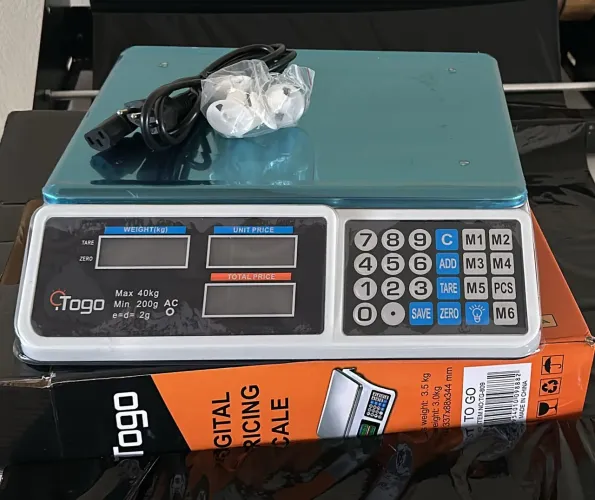 Balança Digital Togo para Comércio