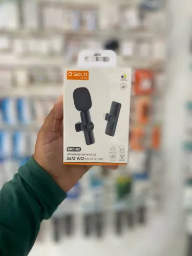 Microfone de lapela IPhone e Smartphone - ENTREGA A DOMICÍLIO