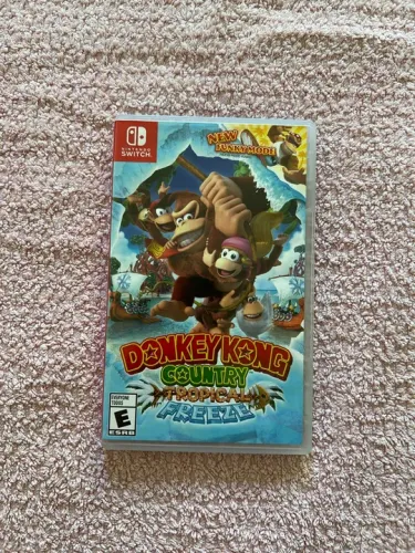 Donkey Kong Country Tropical Freeze Jogo Game Mídia Física Nintendo Switch lite oled