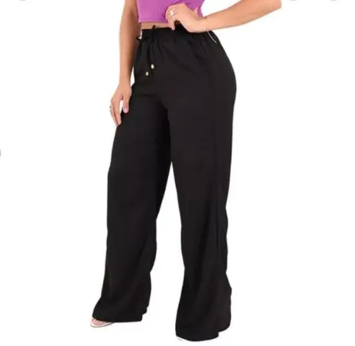 Calça Social Feminina Preta (NOVA) com Design Moderno