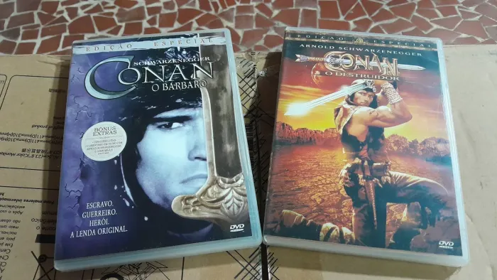 DVD raridade Conan - Arnold Schwarzebegger