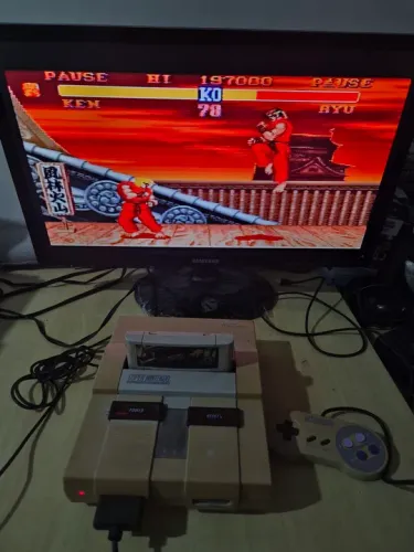 Super Nintendo Completo 