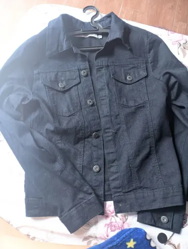 Jaqueta Jeans Feminina azul