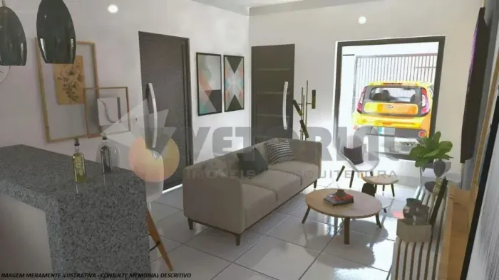 Casa com 2 dormitórios à venda, 65 m² por R$ 350.000 - Balneário Recanto Do Sol - Caraguat