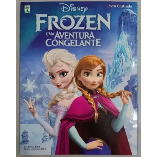 Álbum de Figurinhas Frozen - Uma Aventura Congelante (Completo)