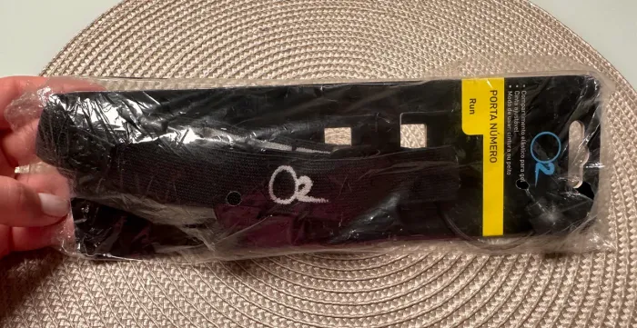 Porta número de corrida da marca O2