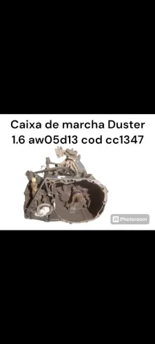 Caixa de marcha Duster 1.6 aw05d13 cod cc1347
