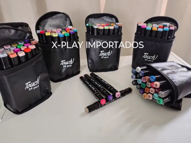 Bobbie goods Marcadores Artísticos Touch 24 Cores