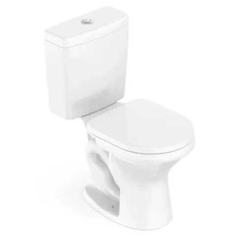 Vaso acoplado branco