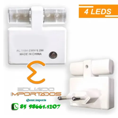 Luminária de Led com sensor Fotocélula Ref.:PL6779