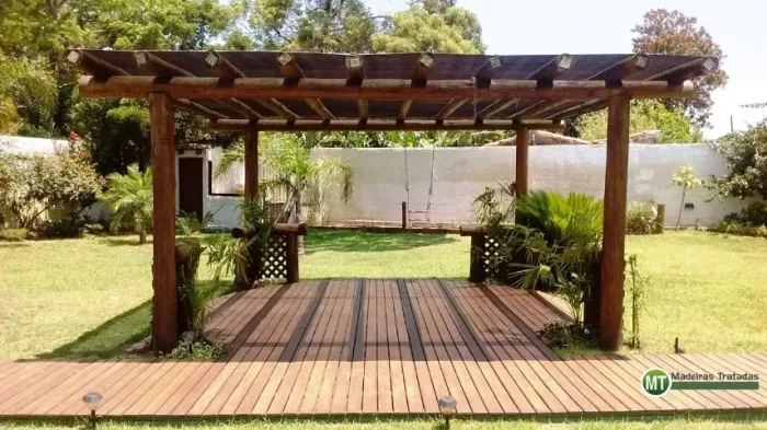 Madeiras Tratadas para pergolados, decks, cabanas, quiosques, cercas, playgrounds... 