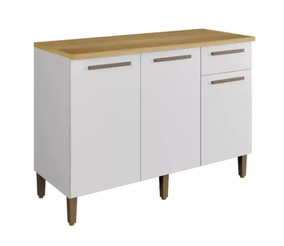 Armário De Cozinha. Balcão Bancada Para Cozinha. 120 cm Largura. Entregamos.