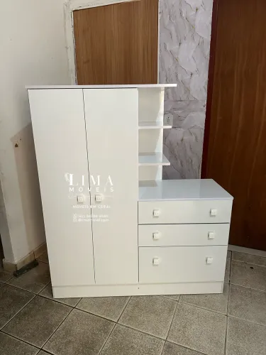 Cômoda Infantil Nichos 