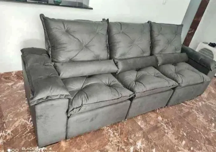 Sofa Retratil e Reclinável 2.70m