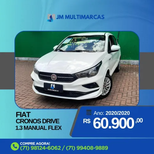 Fiat Cronos Drive 1.3 8V Flex 2020