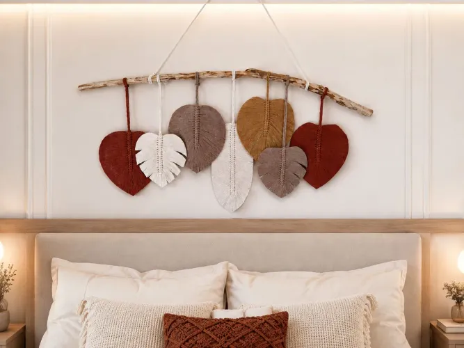 Painel de Macramé Modelo Grande 103 cm Promoção