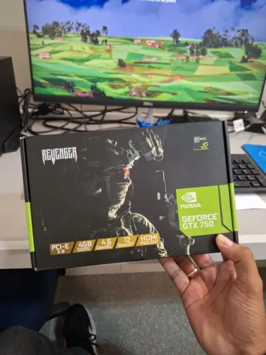 Placa de vídeo Geforce GTX 750 
