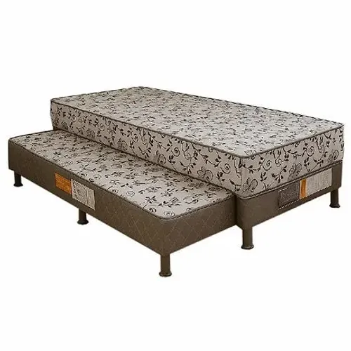Cama Box C/ Auxiliar Gardenia com 5cm de Espuma D28 - Bonaflex