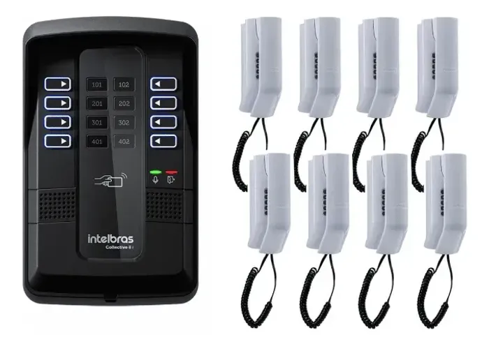interfone digital intelbras residencial e predial tags controle de acesso
