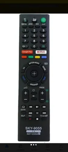 Controle remoto tv Sony smart