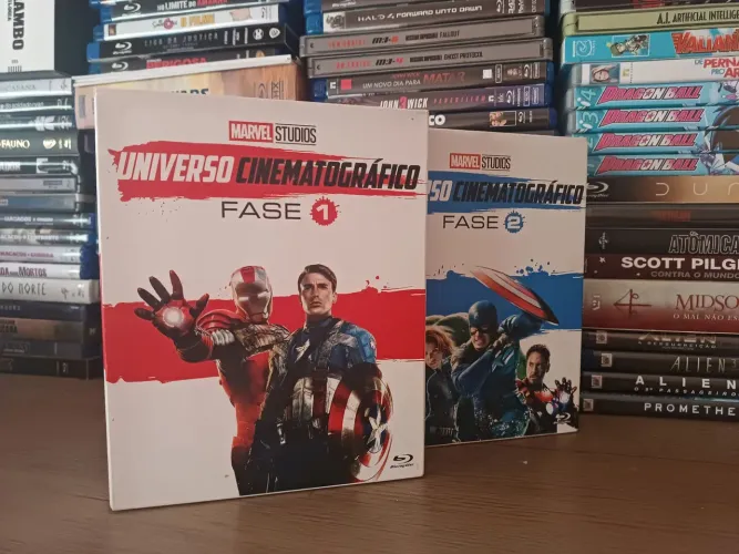 Coleção Fases 1 e 2 Marvel - Blu-ray