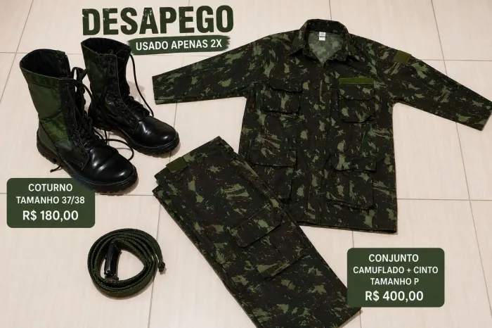 Conj. camuflado