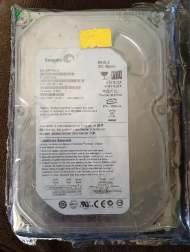 HD 250 Gbytes