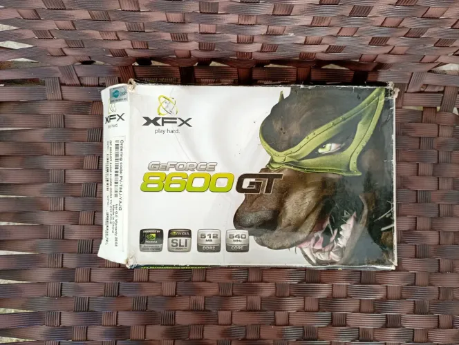 ? PLACA DE VÍDEO XFX NVIDIA GEFORCE 8600 GT - FUNCIONANDO LEIA O ANÚNCIO COMPLETO ?