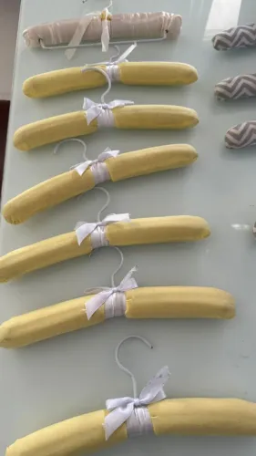 CABIDES INFANTIL DE TECIDO 12 UNIDADES.
