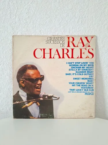 LP Os Grandes Sucessos de Ray Charles (1986) - Disco de Vinil