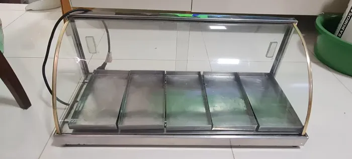 Chapa e Expositor de Lanches