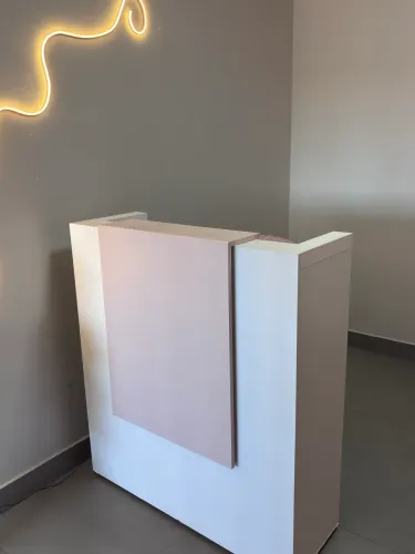 Balcão para recepção em mdf