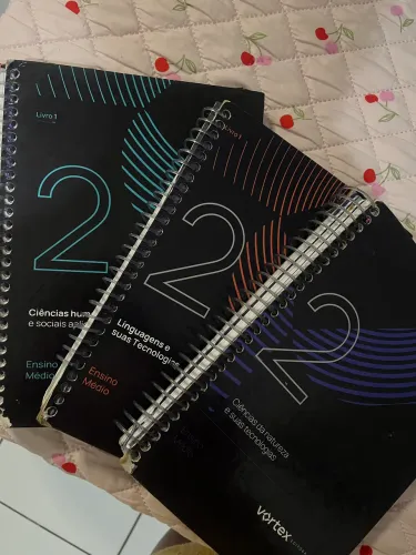 Kit Livros Ensino Médio 2º Ano Vórtex BNCC - 15 Livros Usados