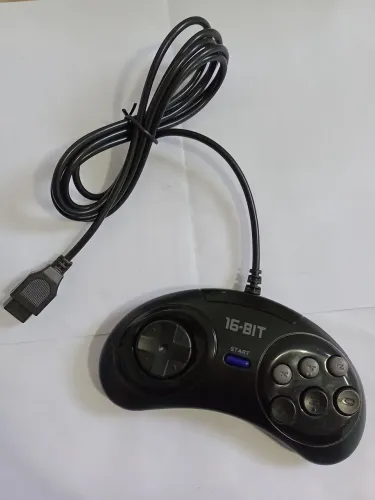 Controle Mega Drive 16BIT 6 Botões Novo